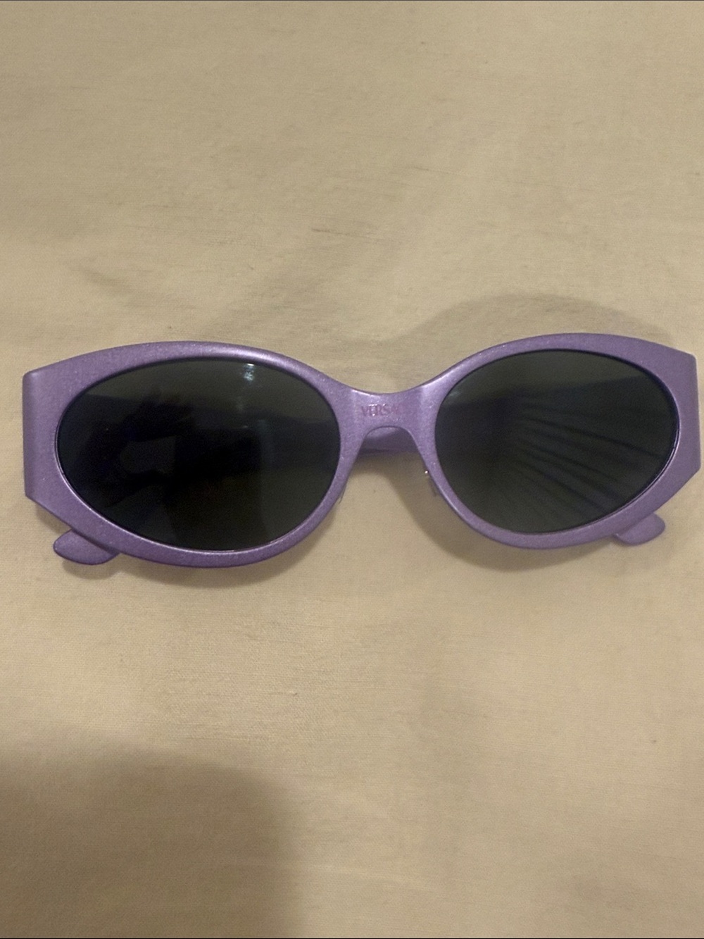 Authentic Versace  Purple Oval Sunglasses